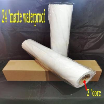 China Double Sided Resin Coating Produce Roll 24 Inch 260g RC Matte Waterproof Photo Paper Wholesale 0EM for sale