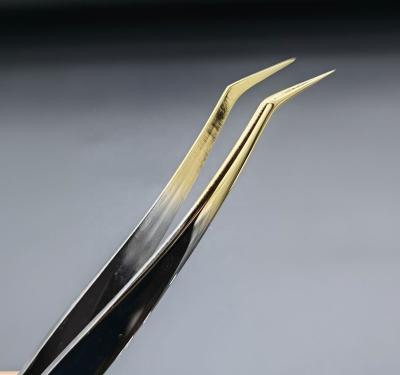 China Right Handed Scissors Wholesale High Quality Stainless Steel Eyelash Tweezers Applicator for sale