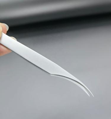 China Left Handed Scissors Wholesale High Quality Stainless Steel Eyelash Tweezers Applicator for sale