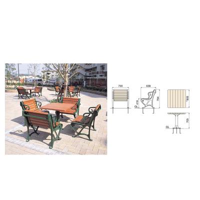 China UV-Resistant Outdoor Furniture Cast Iron Ductile Iron Designed Sidewalks Garden Park Bench for sale