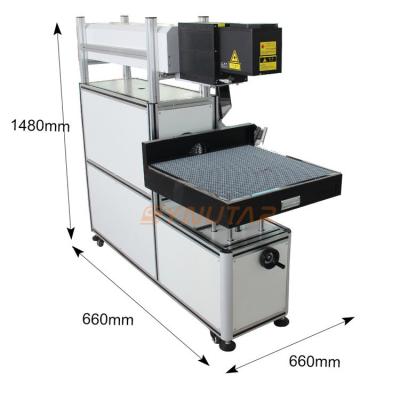 China AC220V/50Hz/10A CO2-Lasermarkierungsmaschine für Temperaturen von 0 bis 45 °C zu verkaufen