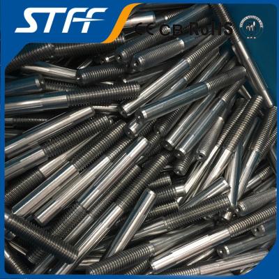 China High Precision 303 Stainless Steel CNC Spline Shaft Rolled Thread Shaft Driving Worm Shaft for sale