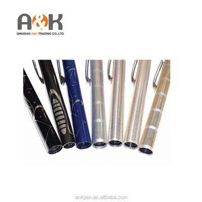 China A&K Pen Parts Metal Pen Barrel Anodized Aluminum Pen Holder for sale