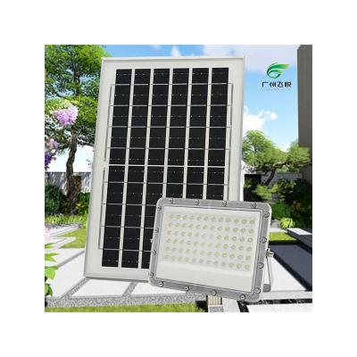 China 100W Garden Factory Direct Sale IP65 Solar Powered Waterproof Outdoor Stadium LED Floodlight Solar Flood Light for sale