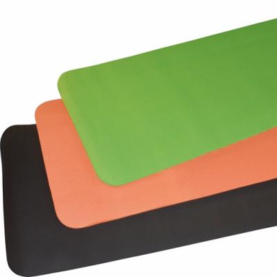 China Outdoor Non Slip NBR Yoga And Exercise Mat for sale