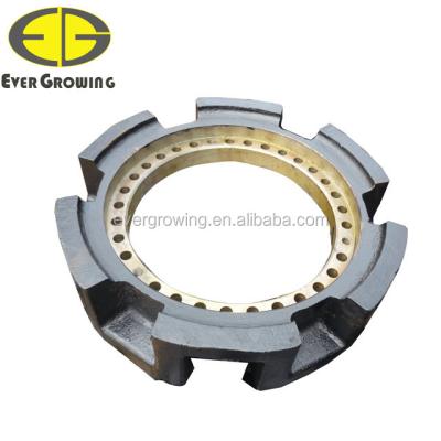 China Construction Material Stores Sprocket for Nippon Sharyo (Nissha) 35 Ton DH350 Crane Construction Machinery Parts for sale