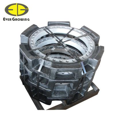 China Crawler Crane Crawler Cranes Construction Works Power Mining Machinery Parts Sprocket for Hitachi KH1000 for sale