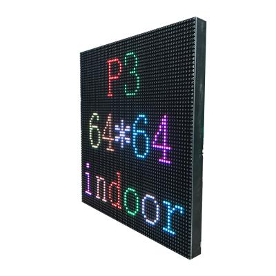 China New Launch Small High Definition P3 HD Video Advertising Indoor Indoor TV Poster Led Display Screen for sale