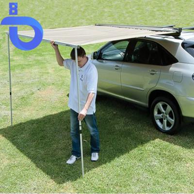 China UV-resistant& Hot-selling 100% waterproof car side tent for suv 4x4 outdoor off road car side tent retractable tent for camping for sale