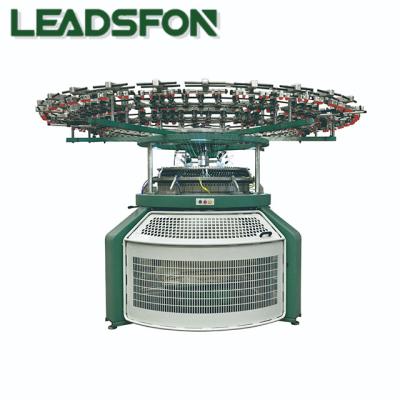 China LEADSFON Professional High Speed ​​Single Weft Body Waist Single Tank Circular Knitting Machine for sale