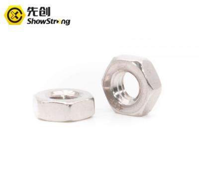 China Heavy Industry GR2 Hex Steel Lock Nuts for sale