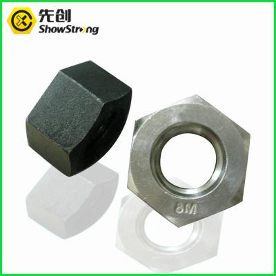 China Heavy Duty Carbon Steel ASTM A194 / A194m GR 2h Hex Nuts for sale