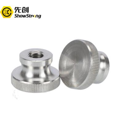 China Metric Carbon Steel Inch Knurled Nuts Steel M5 Blind Hole for sale