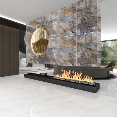 China Beautiful 750*1500 Mm Modern Luxury Tile Polished Glazed Porcelain Tiles And Marbles Floors for sale