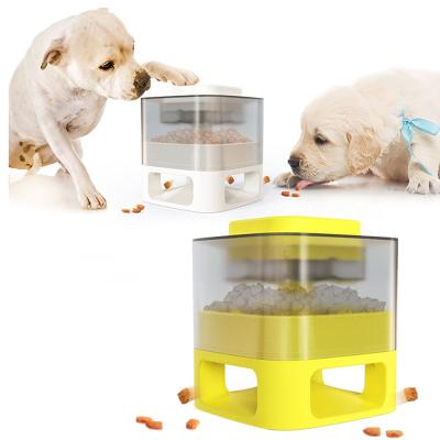 China 2021 New Fashion Hot Sale Dog Toy Automatic Attractive Food Feeder Non-automatic Dispenser For Pet Accessories for sale