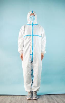 China Prenda impermeable médica disponible de los monos 60g de Xxxl PP en venta