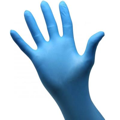 China Uitstekende Tastbare Gevoeligheid 9 Mil Disposable Nitrile Gloves Te koop