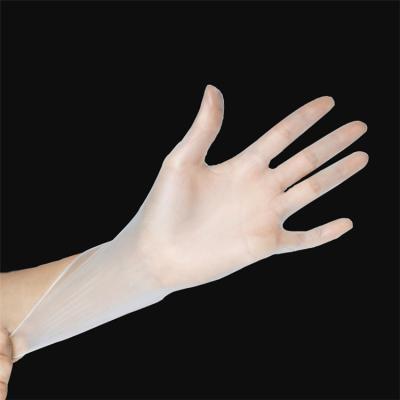 China Guantes el 11cm disponibles resistentes del PVC del álcali elástico del XL en venta