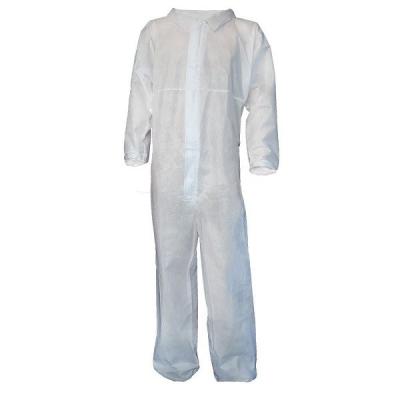 Китай Microporous белые устранимые Coveralls 5XL с клобуком продается