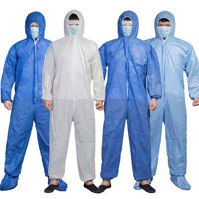 Китай Coveralls PE PP OEM белые устранимые Microporous с клобуком продается