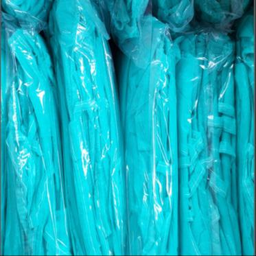 China 10pcs/Bag blauwe Medische Elastische Manchet3xl Beschikbare Toga's 23g Te koop