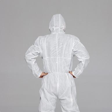 Китай Coveralls полипропилена костюма 5xl OEM защитные устранимые с клобуком продается