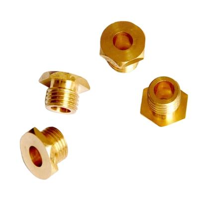 China Auto part made in china brass hex head turning machine knurled insert nut lead screw machining parts for sale