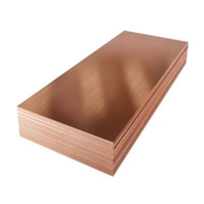 China 1mm 3mm 4mm Copper Plate C11000 C12200 Copper Plate Sheet Metal for sale