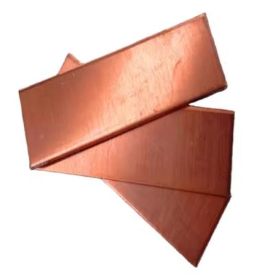 China 20 Gauge 2mm Copper Sheet C1100 99,9% Plaque de cobre puro Eletrolítico à venda