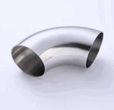 China 316L Stainless Steel 90 Degree Elbow Sanitary 304 Stainless Steel Tee Fittings for sale