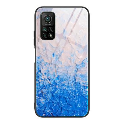 China 2020 Shockproof New Arrivals For Xiaomi 10T Case Phone Accessories Tempered Glass Marble Cover For Xiaomi POCO X3 NFC 10T 5G K20 for sale