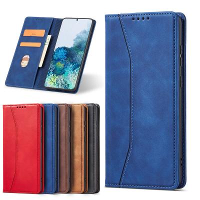 China New Arrivals Luxury Fast Shipping Anti-fall For LG Stylo 6 Retro Magnetic Case Wallet Mobile Phone Filter For LG Stylo 6 Flip Cover for sale