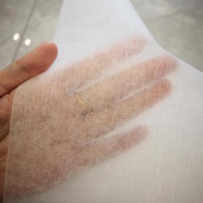 China Sustainable 100% Cotton ES Materials Heat Air Nonwoven Weight Can Be Customized for sale