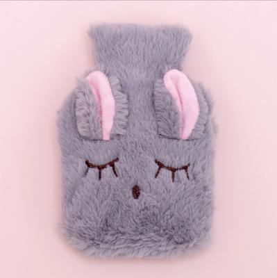 China Removable And Washable Lovely Cartoon Gift Super Cute Cute Animal Bag Plush Rabbit Hot Water Bag Hot Water Bag for sale