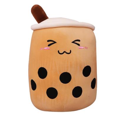 China Pretty Gift 24cm 35cm 50cm 70cm Soft Toy Bubble Milk Tea Jumbo Boba Stuffed Plush Pillow Stuffed Toy for sale