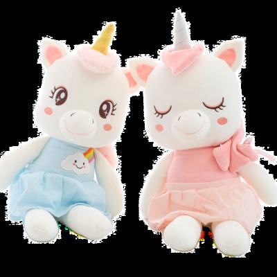 China Wholesale Popular Cartoon Eco-friendly Cute Customize Soft Stuffed Unicorn Toys Stuffed Animal Toy for sale