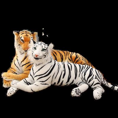 China Wholesale Cute Big Gift Emulation Tiger Big Stuffed Animal Plush Soft Toy for sale