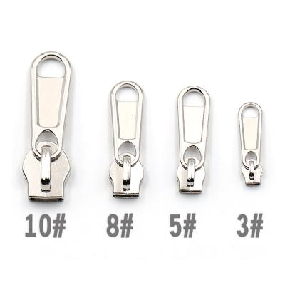 China Durable Extremely Thick Nylon Zipper Slider 3# 5# 8# 10# For Home Textiles Clothing Nylon Zipper Slider for sale