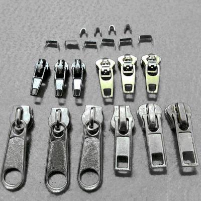 China Nickel Free ZIPPER REPAIR KIT ZIPPER STOPS GLIDER SPIRALS TO FIX YOUR OWN DIY CRAFT JACKET for sale