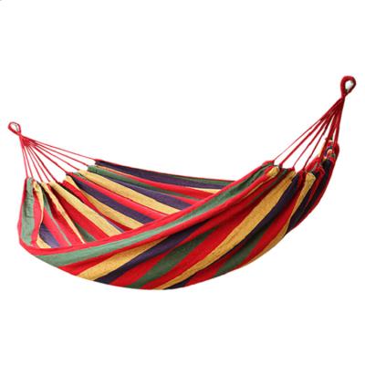 China Foldable Single Size Canvas Hammock for sale