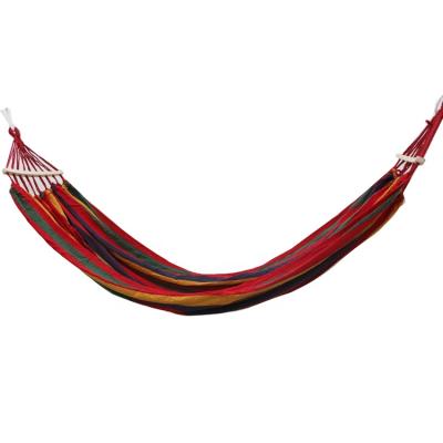 China Brazilian Bamboo Bar Hammock Foldable Curved Portable Hammock Carry Bag For Use for sale