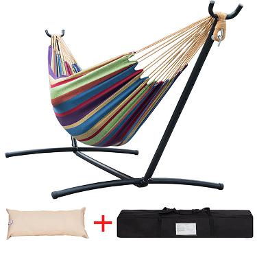 China Portable Leisure and Entertainment Hammock Hammock Chair with Stand for sale