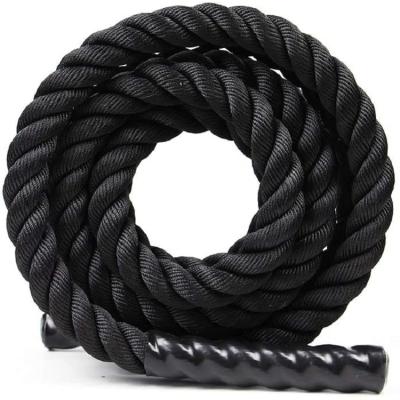 China Portable Professional Production Training Rope Fitness Battle Rope Training for sale