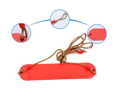 China Modern Swing High Quality Soft EVA Board Kids Swing Seat With PE Rope for sale