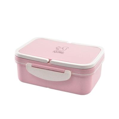 China Custom Microwavable PP Plastic Food Container With Handle Bento Lunch Box For Kids 32 Ounce Containers With Lids for sale