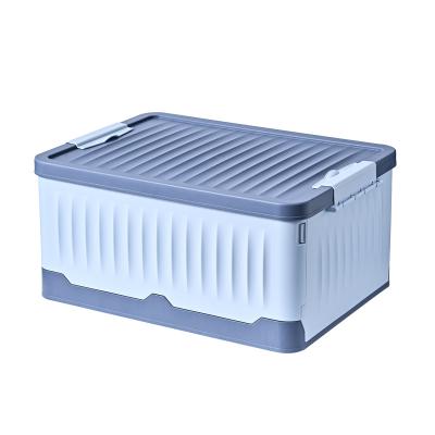 China Modern Wholesale Plastic 30L Clothing Stackable Rice Supplies Medicine Box Foldable Underbed Storage Box for sale