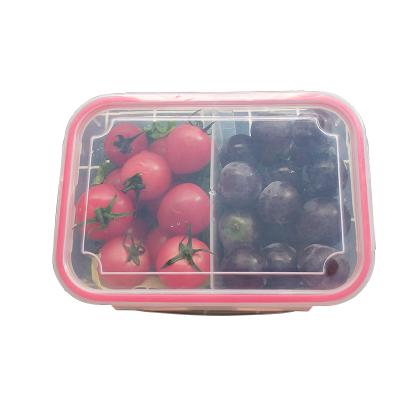 China Wholesale 730ML Microwavable Compartment Bpa Sustainable Food Fridge Plastic Chicken Egg Storage Container for sale