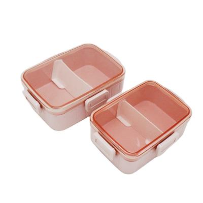 China Special Plastic Deli Bento Lunch Box Leakproof Removable Divided Food Containers Sustainable Eco - Friendly for sale