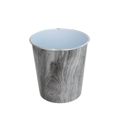 China Without Lid High Quality Eco-friendly Design Household Food Grade Trash Can And Round Office Plastic Trash Bin for sale