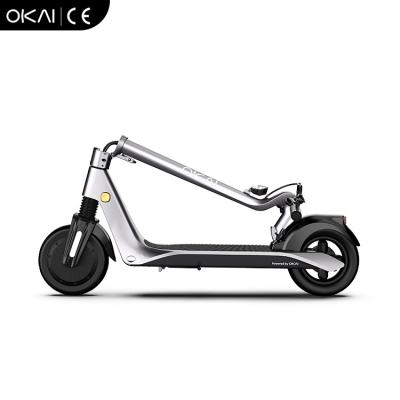 China Unisex kick scooters with CE and FCC Germany ABE eKFV 350w OKAI two wheel foldable electric scooter for sale